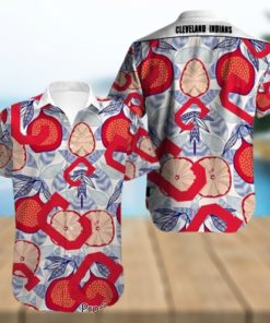 NEW FASHION 2023 Cleveland Indians Hawaiian Shirt flower summer gift for fans