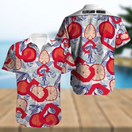 NEW FASHION 2023 Cleveland Indians Hawaiian Shirt flower summer gift for fans