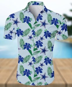 NEW FASHION 2023 Dallas Cowboys Hawaiian Shirt Tropical Flower summer