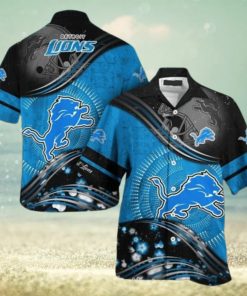 Detroit Lions NFL Hawaiian shirt Custom Name Summer Gift - Limotees