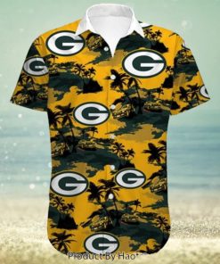 NEW FASHION 2023 Green Bay Packers Hawaiian Shirt flower summer gift for fans