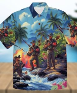 NEW Fashion Military Hawaiian Shirt Best Summer 2023