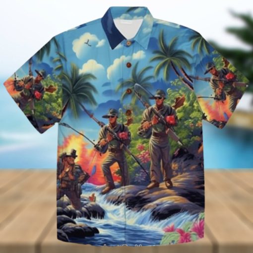 NEW Fashion Military Hawaiian Shirt Best Summer 2023