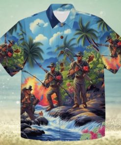 NEW Fashion Military Hawaiian Shirt Best Summer 2023