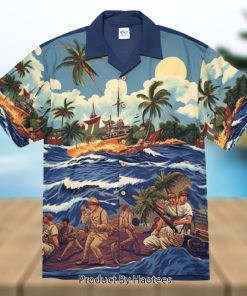 NEW Fashion Military Hawaiian Shirt Hot Summer 2023