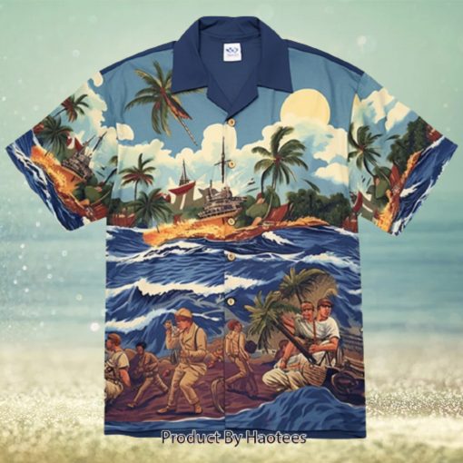 NEW Fashion Military Hawaiian Shirt Hot Summer 2023