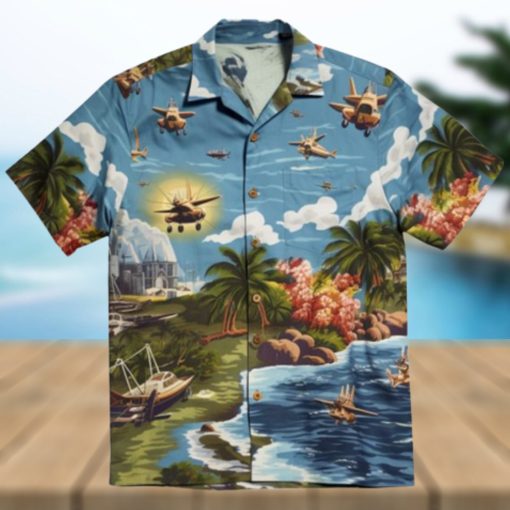 NEW Fashion Military Hawaiian Shirt Trending Summer 2023