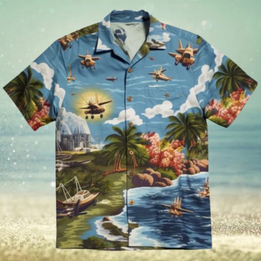 NEW Fashion Military Hawaiian Shirt Trending Summer 2023