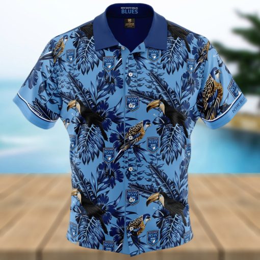 NSW Blues Adult 3D Print Full Hawaiian t Shirt Gift For Mens