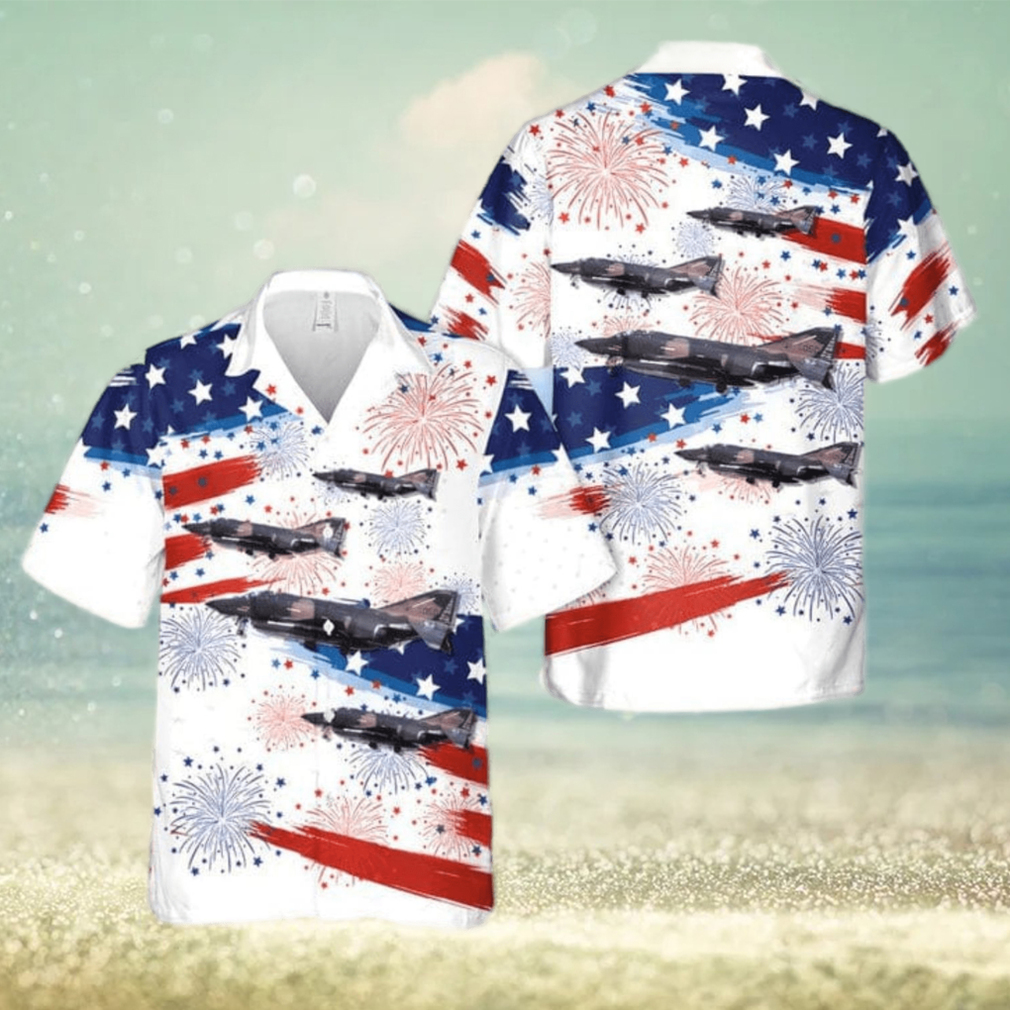 Nebraska Air National Guard 173d Air Refueling Squadron RF 4C Phantom II Gift For 4th Of July Aloha Hawaiian Shirt Nebraska Air National Guard 173d Air Refueling Squadron RF 4C Phantom II Gift For 4th Of July Aloha Hawaiian Shirt