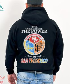 Never Underestimate The Power Of San Francisco Sports Teams Shirt