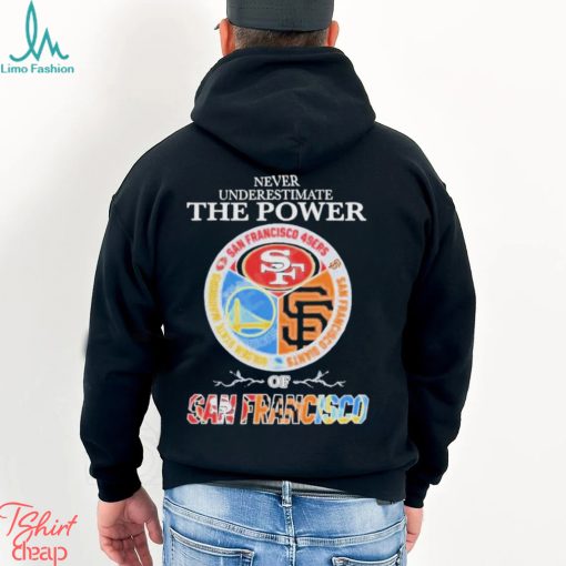 Never Underestimate The Power Of San Francisco Sports Teams Shirt