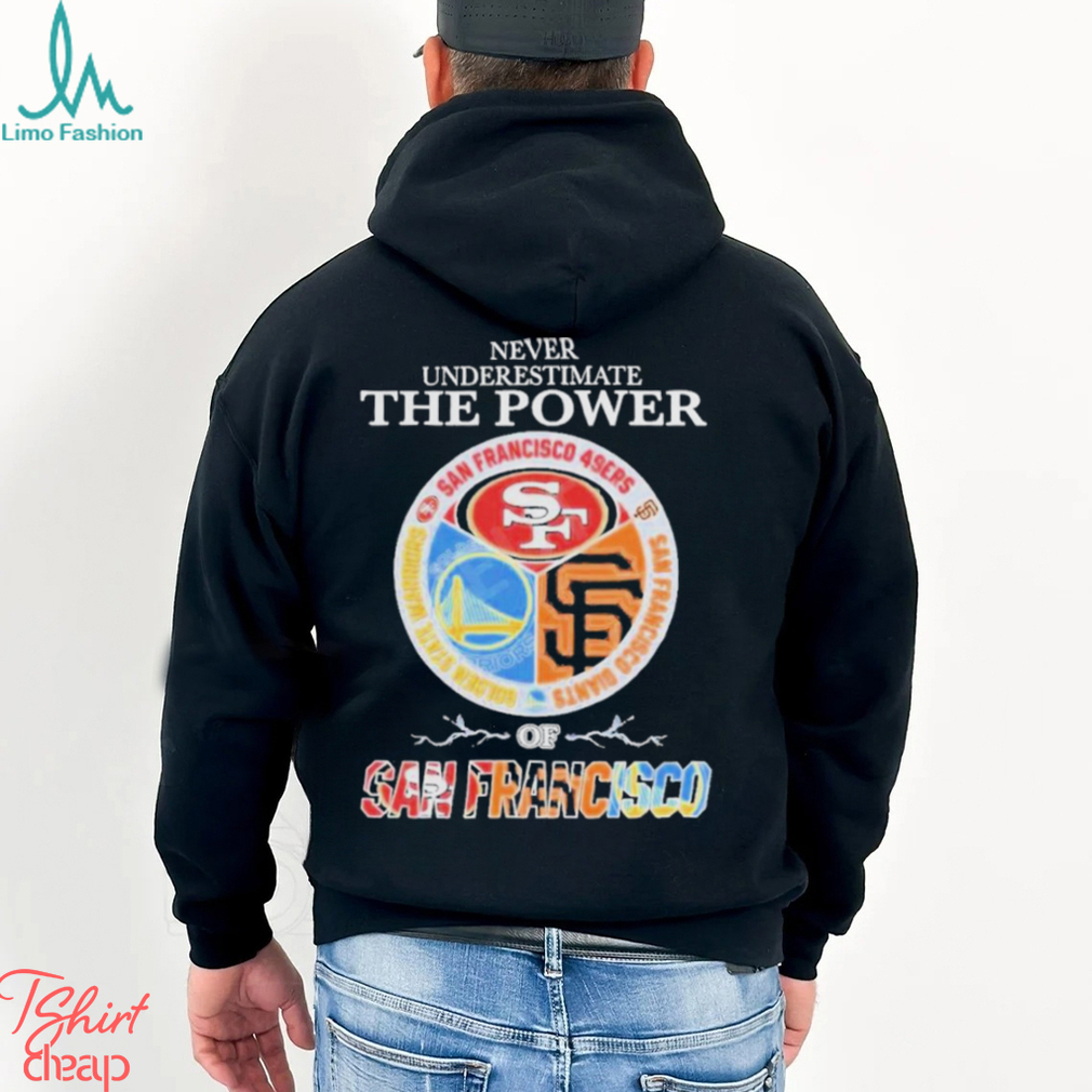 Never Underestimate The Power Of San Francisco Sports Teams Shirt Never Underestimate The Power Of San Francisco Sports Teams Shirt