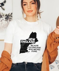 New England Because Old England Was Wicked Stupid Shirt