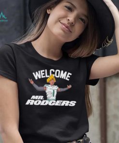 New York Jets Welcome Mr. Rogers Cheese hat shirt