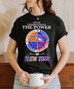 New York Yankees Giants Knicks logo shirt - Limotees