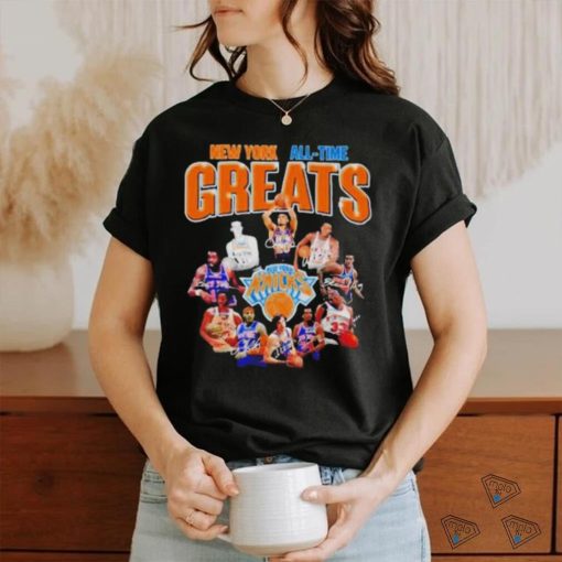 New York Knicks All time Greats Signatures Shirt