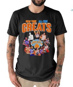 New York Knicks All time Greats Signatures Shirt