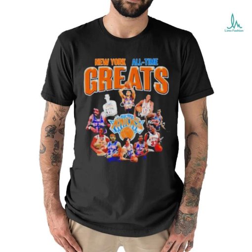 New York Knicks All time Greats Signatures Shirt