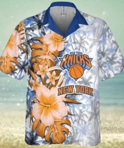 New York Knicks National Basketball Association 2023 Aop Aloha Hawaiian Shirt