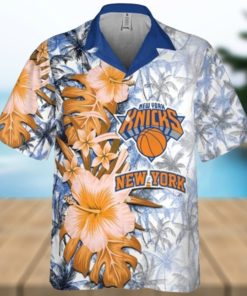 New York Knicks National Basketball Association 2023 Aop Aloha Hawaiian Shirt