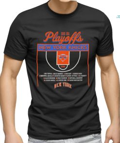 New York Knicks Stadium Essentials Unisex 2023 NBA Playoffs Roster Shirt