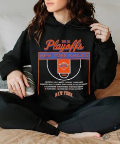 New York Knicks Stadium Essentials Unisex 2023 NBA Playoffs Roster Shirt
