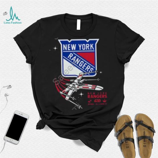 New York Rangers Star Wars The Force T Shirt