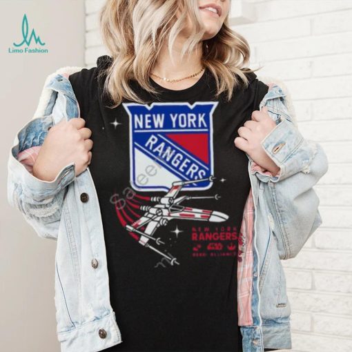 New York Rangers Star Wars The Force T Shirt
