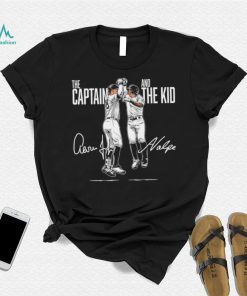 New York Yankees Aaron Judge and Anthony Volpe the Captain and the Kid signature shirt