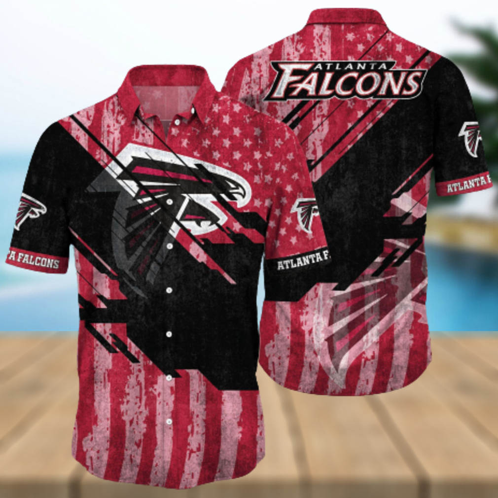 Nfl Atlanta Falcons 3D Hawaiian Shirt Hot 2 Men And Women For Fans -  Limotees