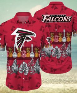 Nfl Atlanta Falcons 3D Hawaiian Shirt Hot Summer Men And Women For Fans