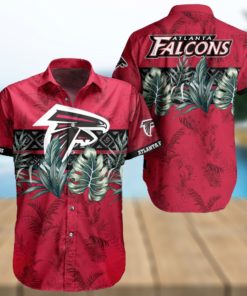 Nfl Atlanta Falcons 3D Hawaiian Shirt Shot Summer Men And Women For Fans