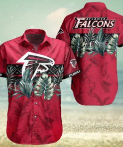 Nfl Atlanta Falcons 3D Hawaiian Shirt Shot Summer Men And Women For Fans