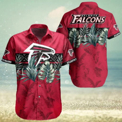 Nfl Atlanta Falcons 3D Hawaiian Shirt Shot Summer Men And Women For Fans