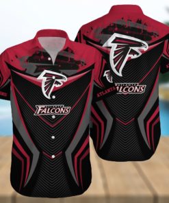 Atlanta Falcons NFL Floral Vintage Hawaiian Shirts Men Youth Dad