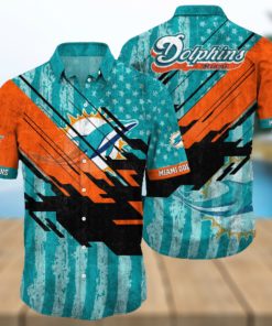 Nfl Miami Dolphins 3D Hawaiian Shirt Style 01 Men And Women For Fans