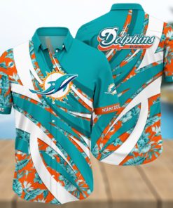 Nfl Miami Dolphins 3D Hawaiian Shirt Style 04 Men And Women For Fans