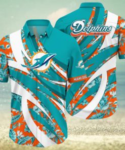 Nfl Miami Dolphins 3D Hawaiian Shirt Style 04 Men And Women For Fans