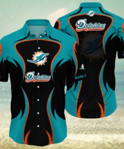 Nfl Miami Dolphins 3D Hawaiian Shirt Style Hot Summer 01 Men And Women For Fans