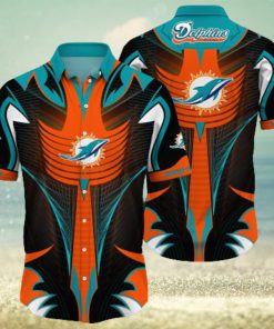 Nfl Miami Dolphins 3D Hawaiian Shirt Style Hot Summer 04 Men And Women For Fans