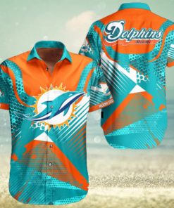 Nfl Miami Dolphins 3D Hawaiian Shirt Summer Men And Women For Fans