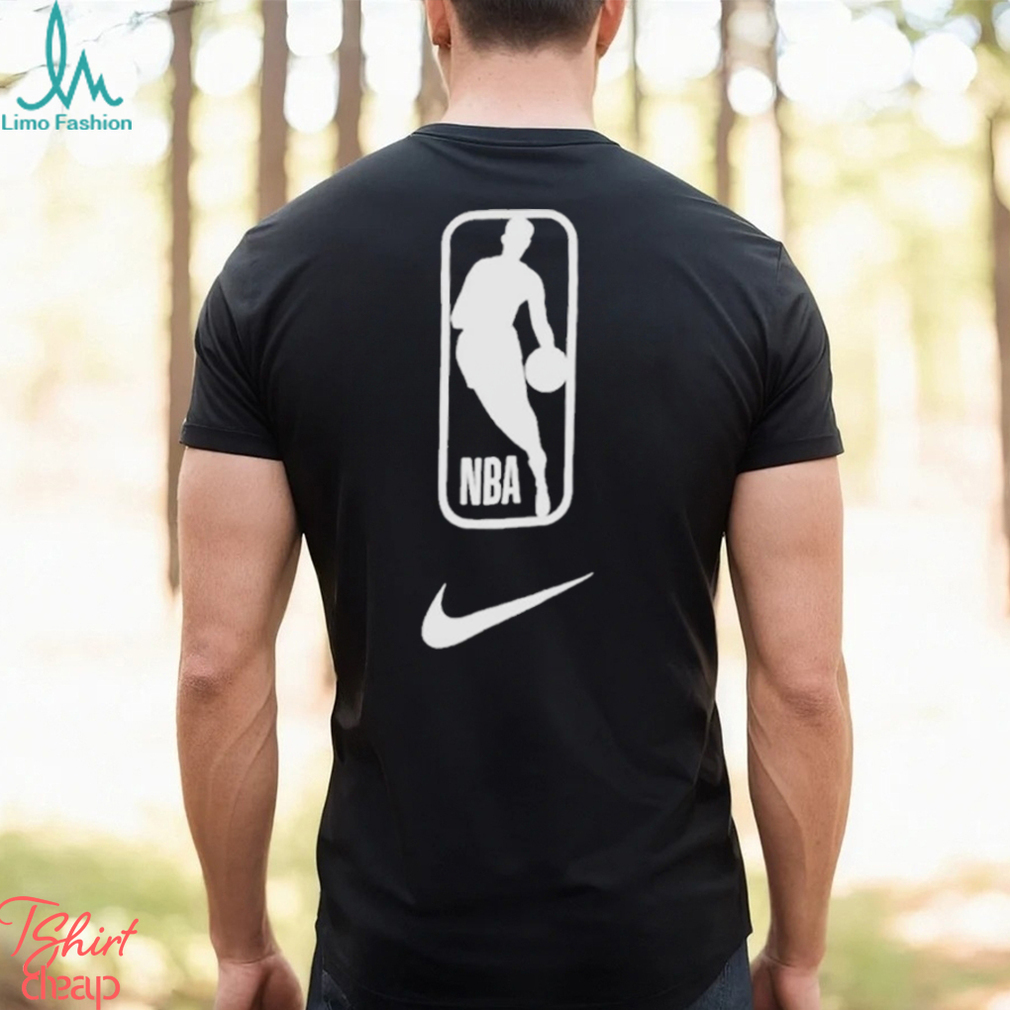 Nike NBA Logoman Dri-Fit T-Shirt - Black - Throwback