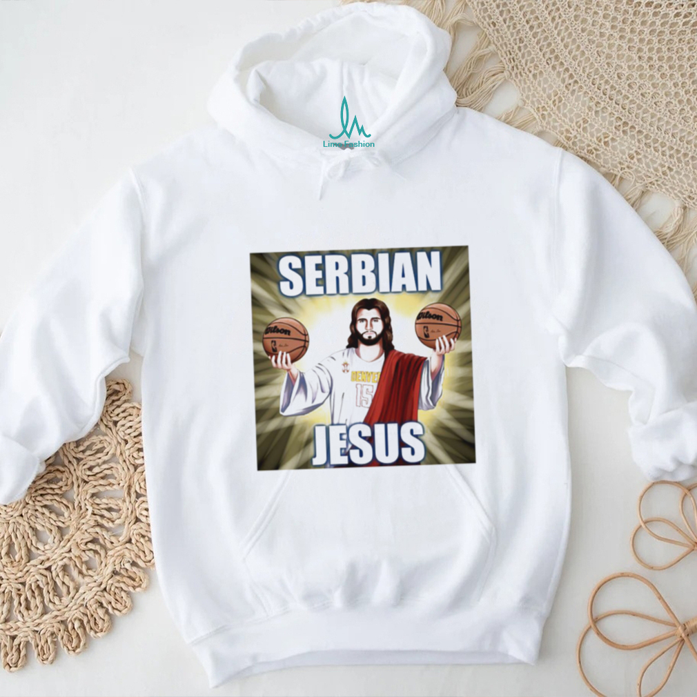 Nikola Jokic Serbian Jesus shirt Nikola Jokic Serbian Jesus shirt