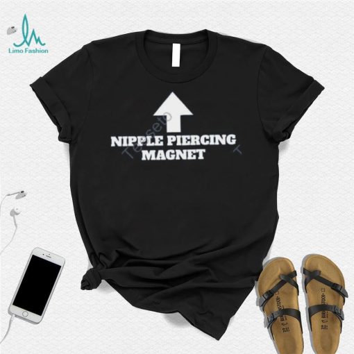 Nipple Piercing Magnet Crewneck Sweatshirt
