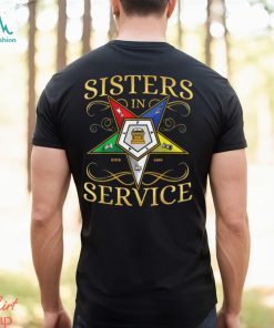 OES Sisters in Service Order of the Eastern Star T Shirt