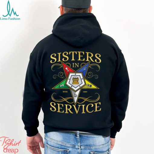 OES Sisters in Service Order of the Eastern Star T Shirt