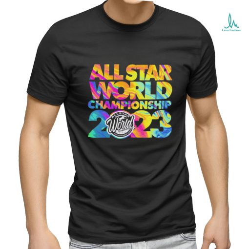 Official 2023 ASWC Event rainbow shirt