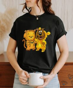 Official Baby Pooh And Scooby Doo T Shirt