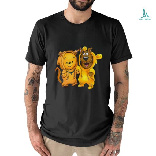 Official Baby Pooh And Scooby Doo T Shirt